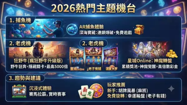 2026熱門主題機台