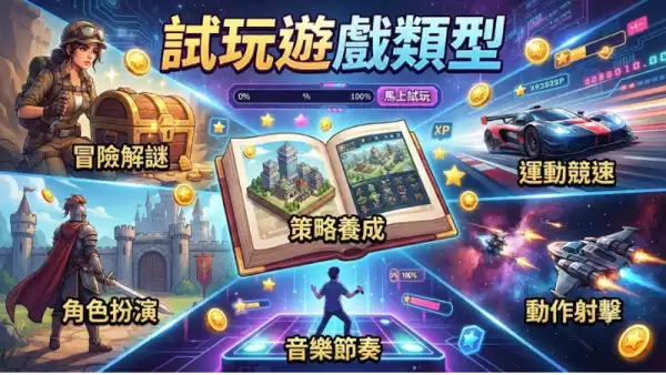 試玩遊戲類型
